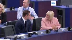 Roberta Metsola is re-elected president of the European Parliament News Clip