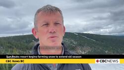 Sun Peaks Resort launches new snow storage technology News Clip