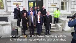 Contaminated blood scandal: Ministers refuse to commit to compensation framework News Clip