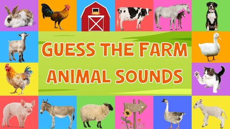Guess the Farm Animal Sounds for Kids