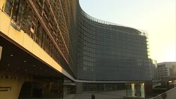 EU Headquaters in Brussels News Clip