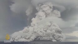 Reports of ‘significant damage’ in Tonga after eruption, tsunami News Clip