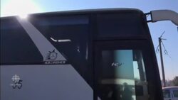 Aleppo evacuees reach town of Idlib News Clip