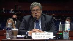 Democrat Eric Swalwell challenges Barr on why he's not investigating Trump for lying under oath News Clip