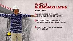 Chenab bridge: Prof. Madhavi Latha spent 17 years on world's highest railway News Clip