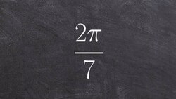 Finding the complement and supplement of an angle in radians Instructional Video