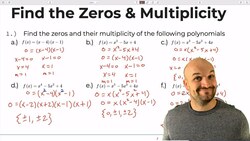 Zeros of Polynomials | Polynomials | Pre-Calculus Instructional Video