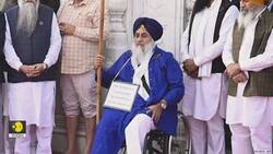 Sukhbir Singh Badal Washes Utensils, Cleans Toilets At Golden Temple As Punishment News Clip