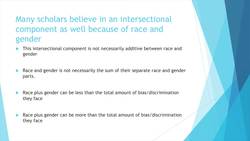 The Burden of Race Discrimination is Heaviest Where it Intersects with Gender Instructional Video