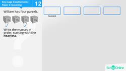 Ordering Numbers: Units of Weight Instructional Video