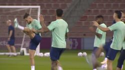 Gabriel Jesus during Brazil training session News Clip
