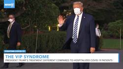 President Trump's Treatment Plan For COVID-19 Differs From Majority News Clip