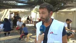 Aid group alarmed at rising mental health issues in Lesbos migrant camp News Clip