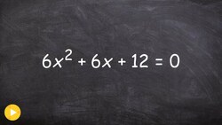 Learn how to solve a quadratic by completing the square with fraction Instructional Video