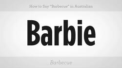 How to Say "Barbecue" in Australian Slang Instructional Video