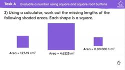 Powers and roots using a calculator Instructional Video
