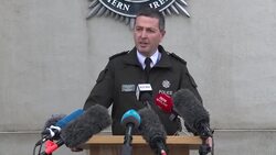 CLEAN : Police call for calm after another night of unrest in N.Ireland News Clip
