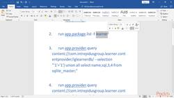Bug Bounty Program Certification 12.3: Find Bugs and Hack Android Machine Databases Instructional Video