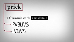 Julius Caesar 4.1 Word Nerd: Prick Instructional Video