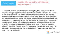 Using Transition Words to Compare and Contrast Ideas Instructional Video