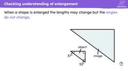 Checking understanding of similarity Instructional Video