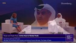 Qatar Finance Minister on Global Trade News Clip