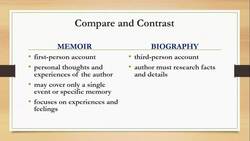 Compare and Contrast Instructional Video