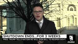 After 35-Day Shutdown, Trump Agrees to Reopen Government News Clip