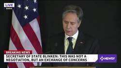 U.S. Secretary Of State Meets With Russian Diplomat Over Ukraine News Clip