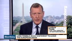 Lord David Trimble Sees No Conflict Between Brexit and Belfast Agreement News Clip