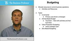Budgeting Instructional Video