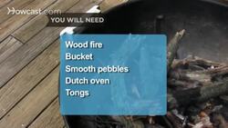 How to Cook Sweet Potatoes on Hot Stones Instructional Video