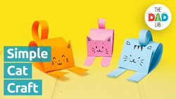 DIY Craft: Paper Cat Instructional Video
