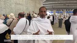 Eid al Adha: Hajj pilgrims pray at Mecca's grand mosque News Clip