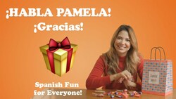 Thank You in Spanish | Kids Learn Spanish | Habla Pamela ¡Gracias! Instructional Video