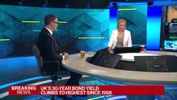 UK Long-Term Borrowing Costs Climb to Highest Since 1998 News Clip