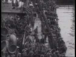 1918 Flu Pandemic or 'Spanish Flu' Stock Footage