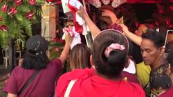 VOICED : Miles de católicos celebraron la fiesta del Nazareno Negro en Filipinas News Clip