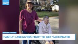 The Push To Vaccinate Family Caregivers News Clip