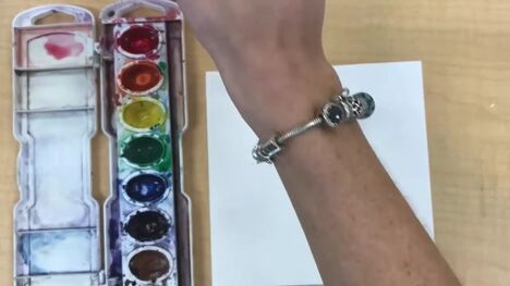 Simple Watercolor Flower Tutorial