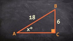 How to use the inverse sine function to find the angle of a triangle Instructional Video