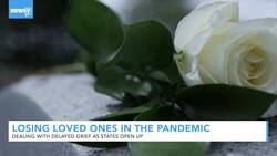 Losing Loved Ones In The Pandemic: Dealing With Delayed Grief News Clip