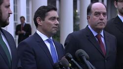 Venezuela opposition envoy visits White House Instructional Video