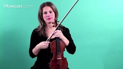 How to Use Bow Division While Bowing Open Strings Instructional Video