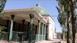 China, Ayziret - Afaq Khoja - Sermon Hall Stock Footage