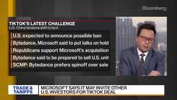 Microsoft Confirms Talks to Buy TikTok’s U.S. Operation News Clip