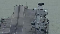 UK: HMS Queen Elizabeth returns home as historic global deployment comes to an end News Clip