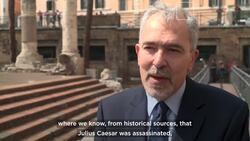 A new pathway allows visitors to walk in the last steps of Julius Ceasar News Clip