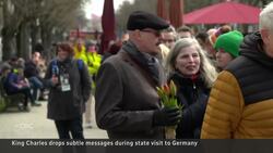 King Charles in Germany for 1st foreign trip as monarch News Clip