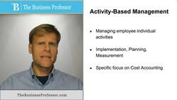 Activity-Based Management Instructional Video